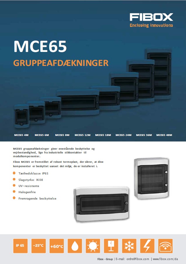 Fibox Kataloger og Brochurer